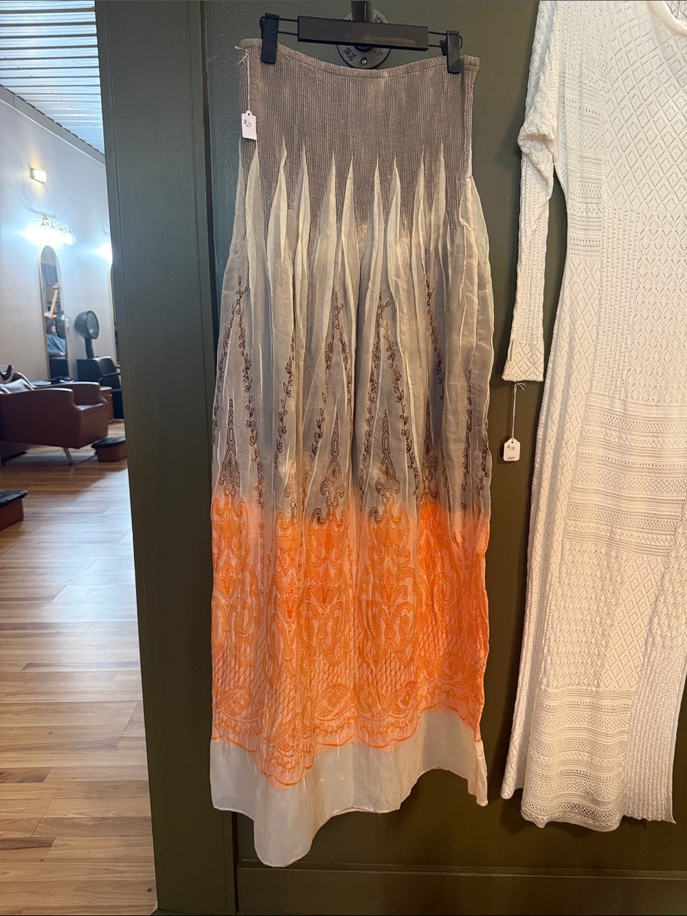 Lapis- Anthropologie maxi dress